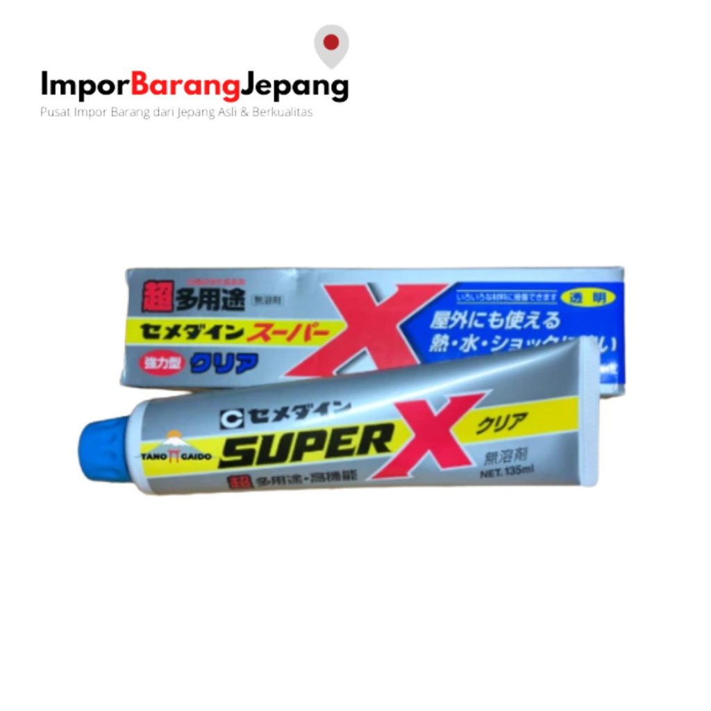 Lem Serbaguna Super X (G) 20 ML Original Japan Glue