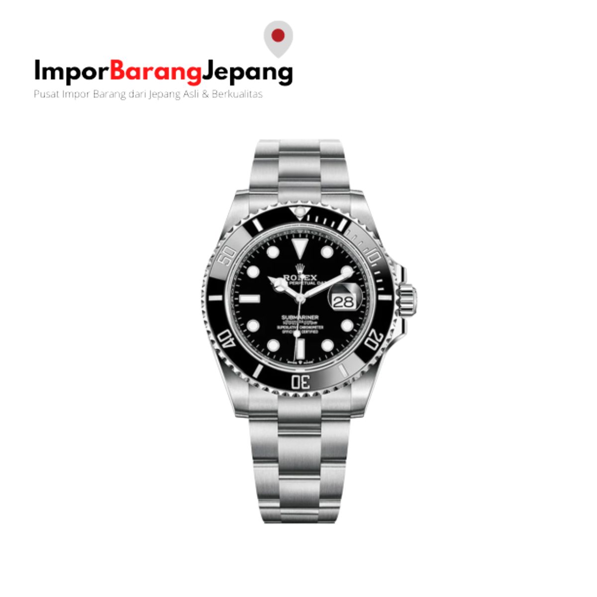 Jam Tangan Rolex Submariner Date Watch Oystersteel M126610LN-0001 2130000 Jam Tangan Rolex Submariner Date Watch Oystersteel M126610LN-0001