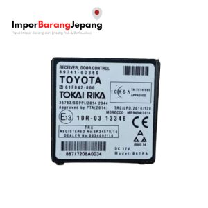 Receiver Door Control (Transmitter Key) Toyota Yaris 2016 2017 89741-0D360